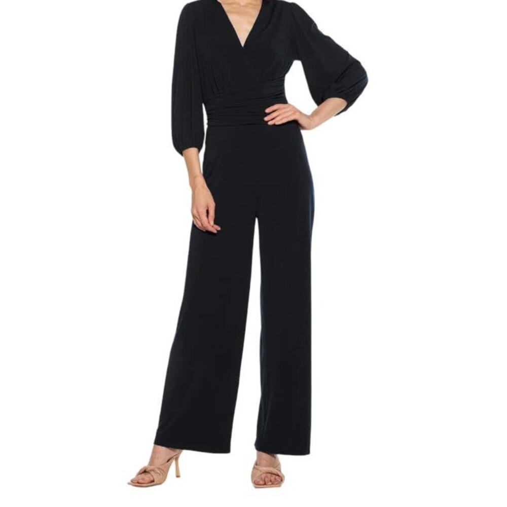 Alexia Admor jumpsuit Kara wide leg black X-Small XS